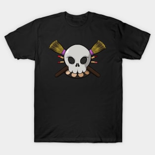 Cosmeticians crew Jolly Roger pirate flag (no caption) T-Shirt